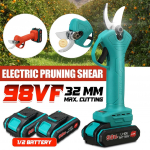 1000W 98VF juhtmeta oksal&otilde;ikur P&uuml;gamisk&auml;&auml;r Viljapuu Bonsai P&uuml;gamine Elektriline Puuokste L&otilde;ikur Haljastus 1*Battery punane