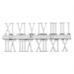 12 tk / komplekt Kvartskell plastikust numbriline Rooma klassikaline l&auml;ikiv number varuosad koju h&otilde;be