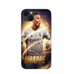 Coque Maniacase pouriPhone 13 mini Kylian Mbappe Real Madrid Wallpaper
