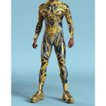 Mehaaniline k&uuml;berarmor k&uuml;berkombine Cosplay Punk Bodysuit Steampunk kost&uuml;&uuml;m Halloweeni peokost&uuml;&uuml;m Meeste jaoks lahe Zentai &uuml;likond S