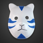 Naruto Konoha Anbu Mask Uchiha Madara Mask ALFY Fox Kitty maskid sinine