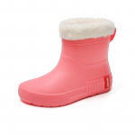 Talvine naine Soojad vihmajalatsid Kummi saapad Naiste soojendatud kalossid karvaga Pahkluu vihmasaapad Veekindlad Aed Vesisaapad Jalatsid 37