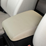 Mikrokiust nahast autosisu k&auml;etugede kasti keskkonsooli kaas k&auml;etoe katte tarvikud katte kinnitus Honda CRV 2012-2016 jaoks 2