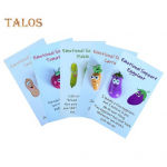 5 tk. Armas hapukurk, tasku-kallistamiskaardid, emotsionaalne toetus Hapukurk, tomat, baklažaan, maap&auml;hkli porgand, positiivsete kaartide komplekt koolil&otilde;pu kinkepeoks 5pcs