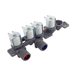 AJU75152602 pesumasina vee sisselaskeklapp LG WT7405CW,WT7305CV,WT7305CW,WT7150CW,WT7250CW,WT7880HWA,WT7300CW,WT7900HBA jaoks CHINA