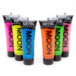 Moon Glow - Blacklight UV Glitter Face & Body Gel- 0.42oz Set of 6 -, Moon Glow - Blacklight UV Glit, 1 pc, 1 pc Moon Glow - Blacklight UV black
