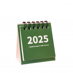 1 TK mini lauakalender 2024-2025, august 2024 kuni detsember 2025 v&auml;ike lauakalender, Creative Mini p&auml;evakava kalender punane