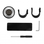 Auto p&ouml;&ouml;rleva rooliratta v&otilde;imendi spinneri nupp 360 kraadi p&ouml;&ouml;rlev metalllaager j&otilde;uk&auml;epide kuulikujuline abik&auml;e juhtimine must