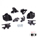 BHL578 esitulede hoidiku kinnituse parandusklambri sakikomplekt, vasak parem pool Peugeot Rifter Partner K9 2018-On 9824199280 9824198780 jaoks