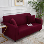 Elastne &uuml;hev&auml;rviline diivanikate Elastsed diivanikatted elutuppa Funda Sofa Reguleeritav L-kujuline diivanikate Kodu 1/2/3/4-kohaline 1-seater 90-140CM
