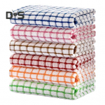 12 tk teer&auml;tikud vett imavad puuvillased n&otilde;uder&auml;tikud Erksad ruudulised v&auml;rvid Kerged k&ouml;&ouml;gipuhastusr&auml;tikud 12pcs