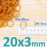 L&auml;bim&otilde;&otilde;t 20&ndash;75 mm Laius 2&ndash;10 mm Kollased k&otilde;rge elastsed kummipaelad Tarvikud venivad lateksr&otilde;ngad Paksus 1,5 mm 50Pcs