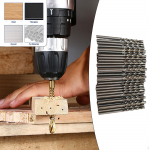 50x 1/8 inch Guide Point Cutting Bits Sturdy,Cutting Drywall Multifunctional Professional Drill