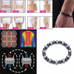 Magnethematiitmustad helmed Stretch Tervishoid K&auml;ev&otilde;ru Meeste K&auml;ev&otilde;ru Ehted