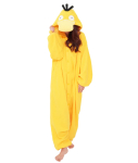 SAZACi tegelase fliisist Kigurumi Pokemon Kodak kollane
