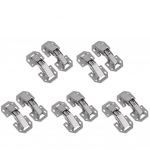 10 tk kapi hinged 90 kraadi 3/4 tolli ilma puurimata kapi ukse h&uuml;draulilised hinged kruvidega pehmelt sulguvad M&ouml;&ouml;bli riistvara