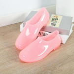 WTEMPO Madala suuga, kiiresti kuivavad, voodrita, madala s&auml;&auml;rega vihmajalatsid k&ouml;&ouml;git&ouml;&ouml;ks, autopesuks, veekindlad, libisemisvastased, kaheotstarbelised kerged t&ouml;&ouml;jalatsid 36 roosa