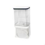 Pulbrikast, dosaator, konteiner, kerge jaotur koju 24.5cmx12.5cmx9.5cm