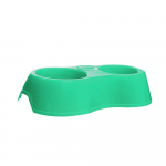 Lemmiklooma koera kassi automaatne s&ouml;&ouml;tmiskauss koertele joogiveepudel kassipoegade kausid aeglase toidu s&ouml;&ouml;tmise konteineri tarvikud (mitte Pudel) valge