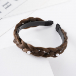 Pearl Twist Braid juuksepael naistele Hammastega libisemiskindlad juukser&otilde;ngad Disainer elastne peapael Mood punutised Juukseaksessuaarid T&uuml;drukud