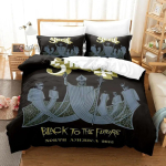 Ghost Rock B&auml;nd Paak Voodipesu Komplekt &Uuml;he Twin T&auml;is Kuninganna Kuningas Suurusega Voodikomplekt T&auml;iskasvanu Laste Magamistuba Tekikoti Komplektid 3D Tr&uuml;kiga 70x133cm 2pcs