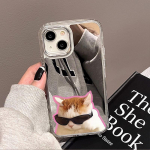 Mobiiltelefoni&uuml;mbrised iPhone 11 13 XR 15 Pro Max 12 14 Pro Max &uuml;mbris iPhone 16 XS Max Mirror kaitse&uuml;mbris Peegel peen multikas veekindel iPhone 11 Pro Max h&otilde;be