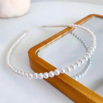 Uued p&auml;rlipeapaelad Sweet Tiara juuksepael Lihtne magus p&auml;rlilillega k&auml;sitsi valmistatud punutud juuksepael Mood naiste juukseaksessuaarid one size