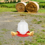 Rippuv suur veeautomaat koos kandesangaga vutijootja kanadele 4kg