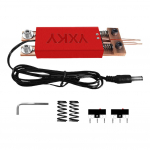 Mini punktkeevitaja sisseehitatud l&uuml;litiga automaatne k&auml;ivitus keevitusmasin k&auml;eshoitav punktkeevituspliiats 18650 aku jaoks k&auml;ivituskeevitus punane