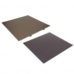 PEI terasplaat PEI pulberv&auml;rvimine 377x370 mm kuldne kuum alus terasplaat 3D-printeri tarvikud