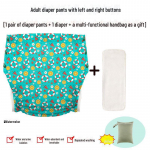 Lekkekindlad pestavad riidest m&auml;hkmed eakate uriinipidamatuse hooldamiseks &ndash; pehmed ja mugavad XXL (Waist 2.5-3.4 chi, 120-200 jin)