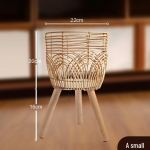 Bambusest Puidust Taimealus Elutuppa v&otilde;i R&otilde;dule Medium