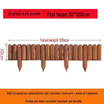 V&auml;liskorrosioonivastane puidust aiatara lillepeenarde ja kaunistuste jaoks Carbonized