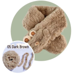 Karusnahast l&otilde;ngast villased pallid k&auml;sitsi kootud salli ja paksu heegeldatud materjali pakendi jaoks