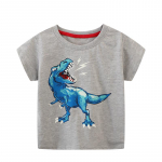 2025. aasta poiste dinosauruste mustriga helendav l&uuml;hikeste varrukatega T-s&auml;rk 6T for Height 110-120 cm