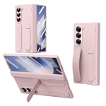 Originaalne silikoonist k&auml;epidemega telefonikott Samsung Galaxy Z Fold 6 5 4 5G jaoks koos alusega, klaaskile, Z Fold6 Fold5 hinge kaitse&uuml;mbris For Galaxy Z Fold 4&With Glass Film