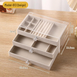 Sametist ehtekarp oks&uuml;datsioonivastasega, l&auml;bipaistev akr&uuml;&uuml;l hoiustamine k&otilde;rvar&otilde;ngaste, kaelakeede ja s&otilde;rmuste jaoks