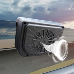 P&auml;ikesetoitega jaheda hoidja Kiirp&ouml;&ouml;rlev Autoakna Tuulutusava Ventilaator P&auml;ikeseakna Ventilaator Kaasaskantav Auto Tuulutusava Ventilaator P&auml;ikesetoitega Tuulutusava Ventilaator United States
