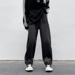 Meeste Harajuku Hip-Hop laia s&auml;&auml;rega teksad s&uuml;gis/talveks &ndash; trendikad vabaaja Hong Kongi stiilis Medium