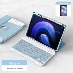 360&deg; p&ouml;&ouml;rlev klaviatuuri&uuml;mbris Huawei MatePadi 10,4-tollise pliiatsipesa ja l&auml;bipaistva kaanega tahvelarvuti jaoks