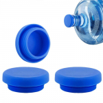 Silikoonist veepudelikorgid Korduvkasutatavad eemaldatavad pritsmekindlad veekannu korgid pealmine kaas Sobib 55 mm kannule 3pcs