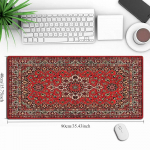 Luksuslik Suurem&otilde;&otilde;tmeline Hiirematt Kontorihiirematt M&auml;nguri Klaviatuuri Kaitsematid Tarvikud Arvutilaua Padjad 40*90cm