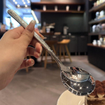 Roostevabast terasest soolasuhkru k&uuml;hvel espressolusikas tee magustoit maitseaine lusikas s&ouml;&ouml;giriistad kodurestorani jaoks 18.5x3.5cm