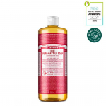 Dr. Bronner's Pure Castile Soap 950ml 10 types, choose 1 Rose Pure Castile Soap