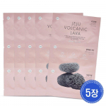 THE FACE SHOP Jeju Volcanic Soil Blackhead 3-Stage Nose Pack (5 packs)