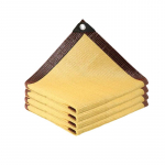 V&auml;litingimustes varjutuskangas Must p&auml;ikesekaitsev&otilde;rk M&auml;hitud perforeeritud p&auml;ikeseblokeeriv v&otilde;rkkangas Varikatus Paksendatud soojusisolatsiooniv&otilde;rk 2mx2m beež