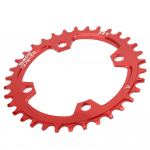 96BCD Bike Narrow Wide Round Chainring Repair Single Chain Ring for Mountain Bicycle34T