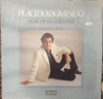 LP plaat PLACIDO DOMINGO - Music Of My Country (Zarzuela aariad SXL6988 Decca 1981 Holland Klassikaline Kasutatud