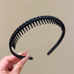 Lihtne flokeeriv juuksepael naiste s&uuml;gis- ja talvine sametist pressitud &scaron;ampoon peapael, hammastega libisemisvastased juuksen&otilde;elad, peakatted Size fits all