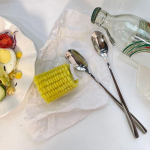 Roostevabast terasest lusikas pika varrega segamislusikas leibkonna maitseaine lusikas piim tee kohv lusikas magustoidu t&ouml;&ouml;riist restorani varustus 1Pcs